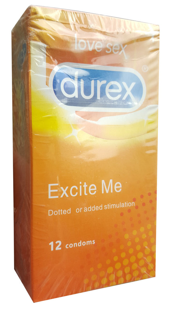 Durex Love Excite Me Dotted Condoms 12 Pieces Box