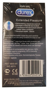 Durex Love Extended Pleasure 12 Condoms Box