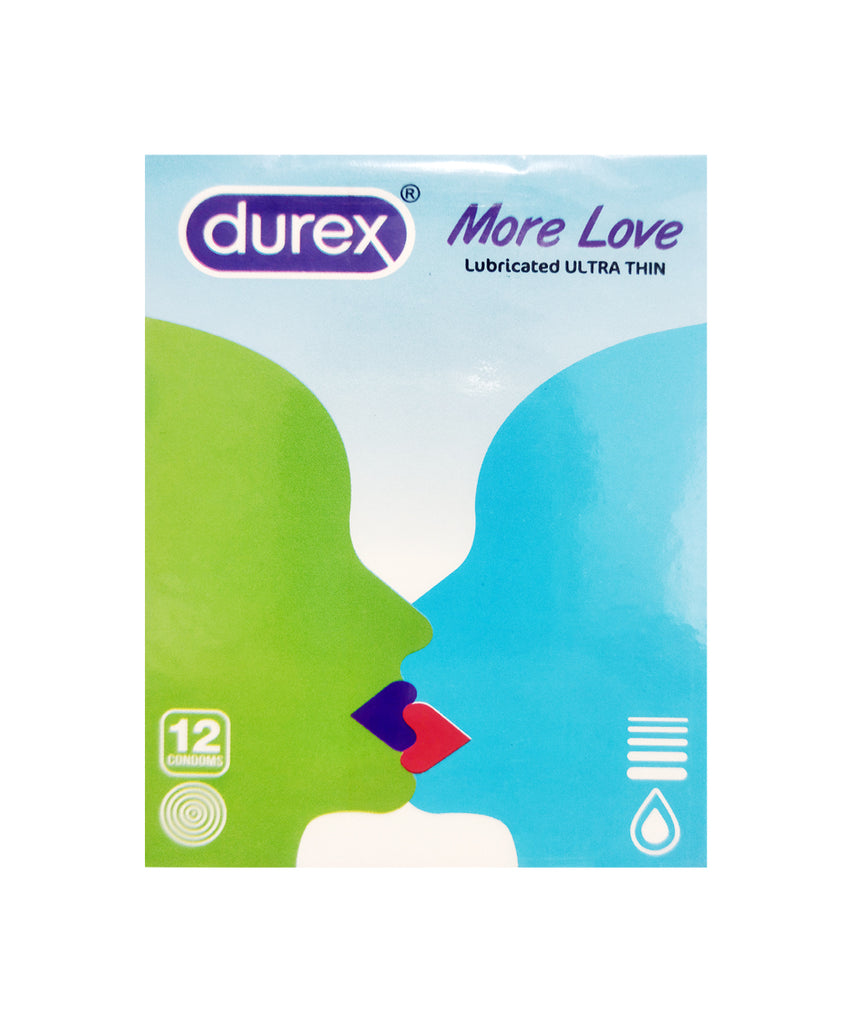 Durex More Love Condoms 12 Pcs