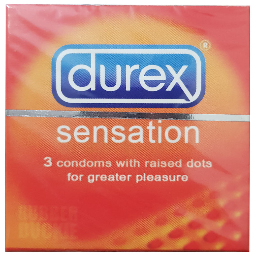 Durex Sensation Condoms 3 Pieces