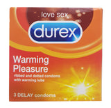 Durex Warming Pleasure Condoms - 3 Pieces
