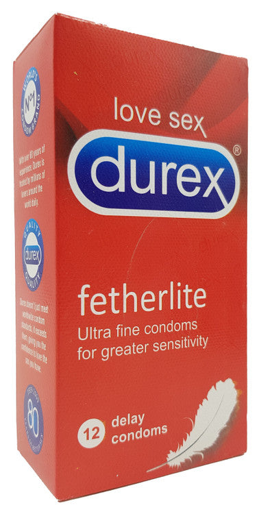 Durex Fetherlite 12 Ultra Fine Condoms Box
