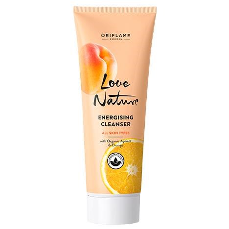 Oriflame Energising Cleanser with Organic Apricot & Orange 125 ML