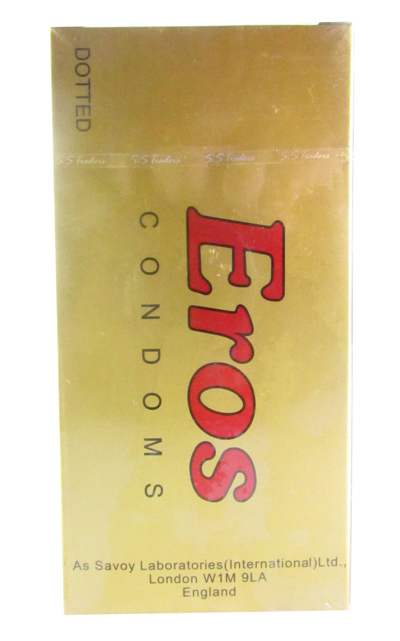 Eros Condom Dotted 12 Pieces