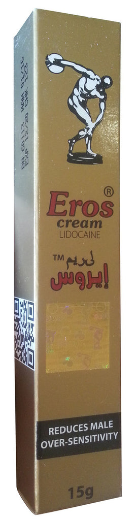 Eros Cream Lidocaine 15 G (Reduce Male Over Sensitivity)
