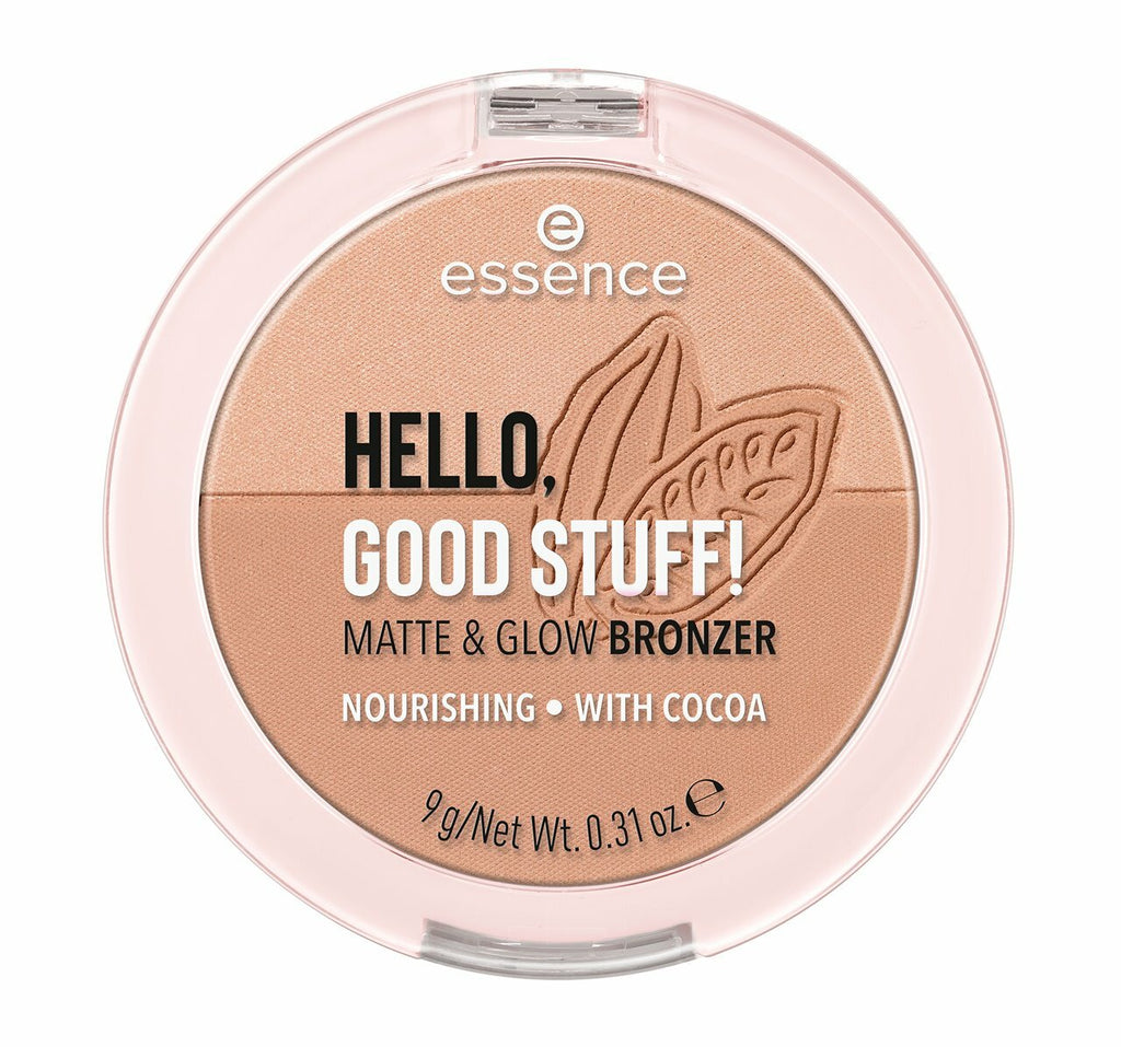 Essence HELLO, GOOD STUFF! MATTE & GLOW BRONZER - 10 Cocoa-cool