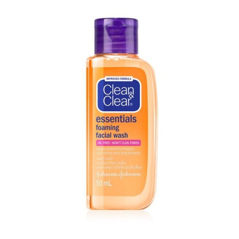 Clean & Clear Essential Foaming Face Wash 50 ML