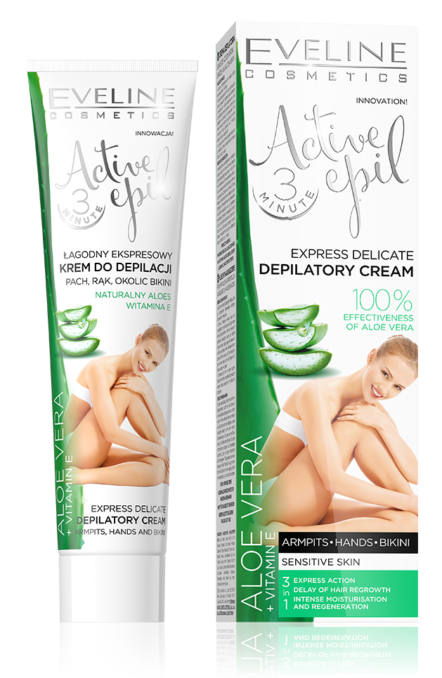 Eveline Aloe Vera Depilatory Sensitive Cream 125 ML