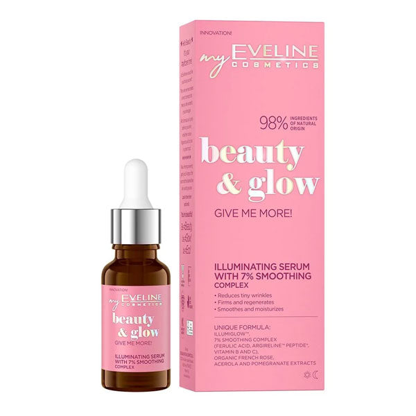 Eveline Beauty & Glow Illumi Serum With 7% Smoothing Complex 18 ML