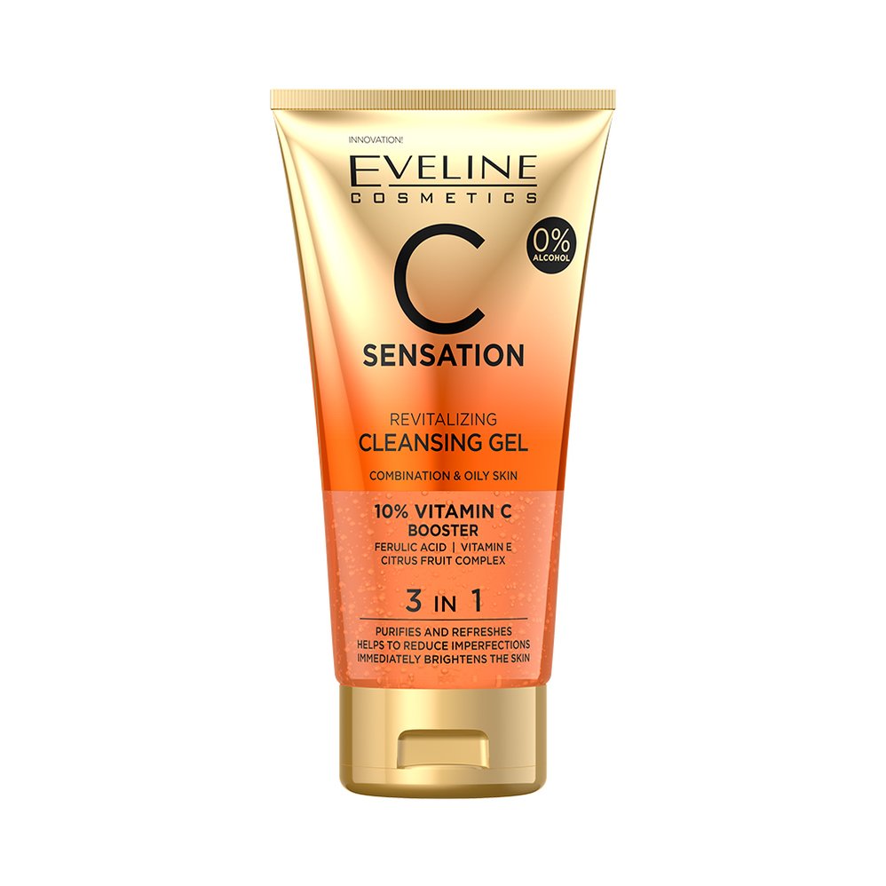 Eveline C Sensation Revitalizing Cleansing Gel 150 ML