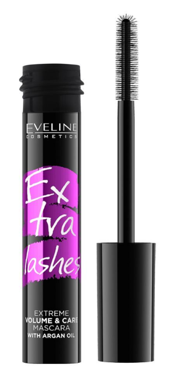 Eveline Extra Lashes Extreme Volume & Care Mascara Black 12 ML