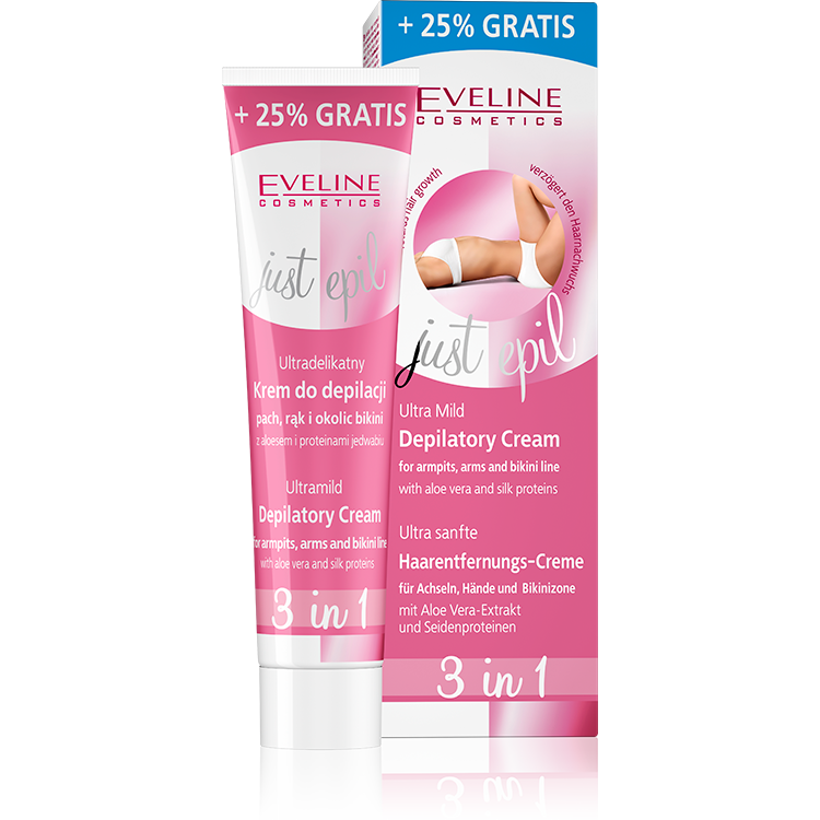 Eveline Just Epil Ultra Mild Depilatory Cream for Sensitive Areas 125 ML