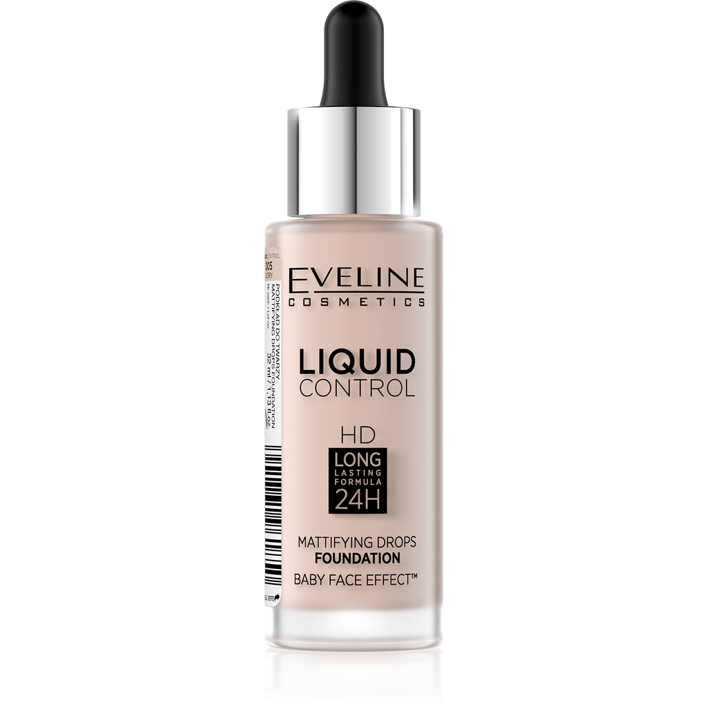 Eveline Liquid Control HD Long Lasting 24H Foundation