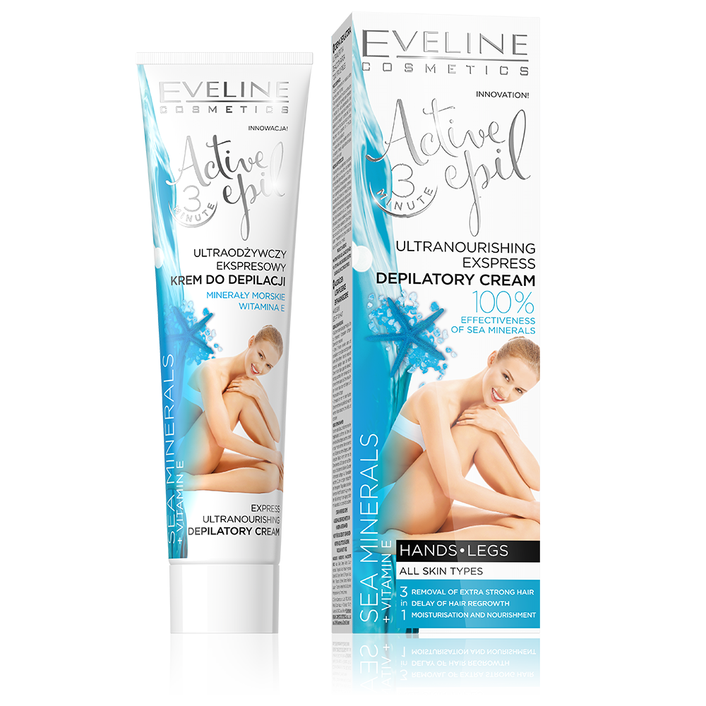 Eveline Sea Minerals Depilatory Cream For Hands And Legs 125 ML