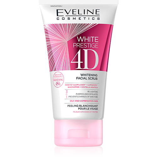 Eveline White Prestige 4D Whitening Facial Scrub 150 ML