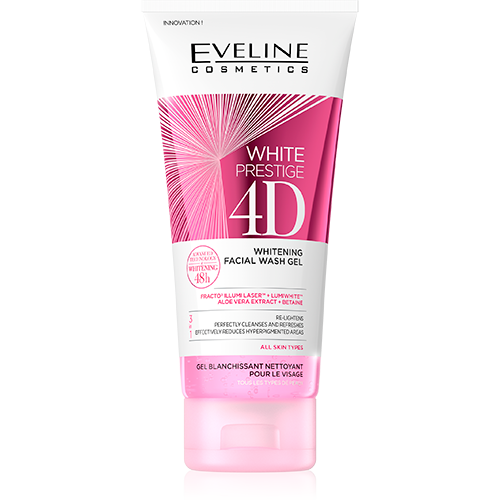 Eveline White Prestige 4D Whitening Facial Wash Gel