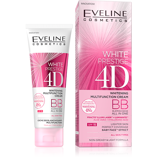 Eveline White Prestige 4D Whitening Multifunction BB Cream 50 ML