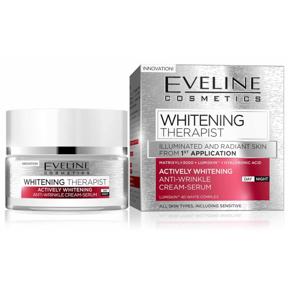 Eveline Whitening Therapist Day & Night Cream Serum 50 ML