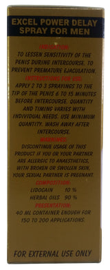 Excel Power 14000 Delay Spray 45 ML