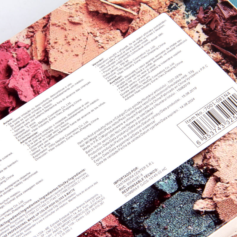 Miss Rose 35 Color Fashion Eye Shadow Palette