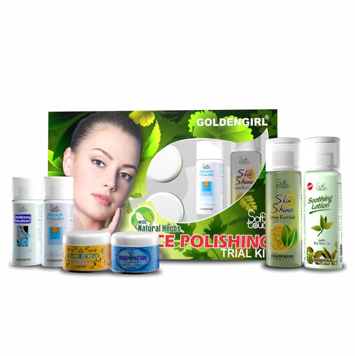 Soft Touch Face Polishing Trial Kit with Natural Herbs
