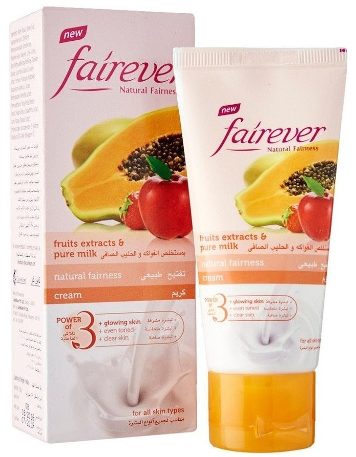 Fairever Natural Fairness Cream With Fruite Extracts & Pure Milk 50 GM