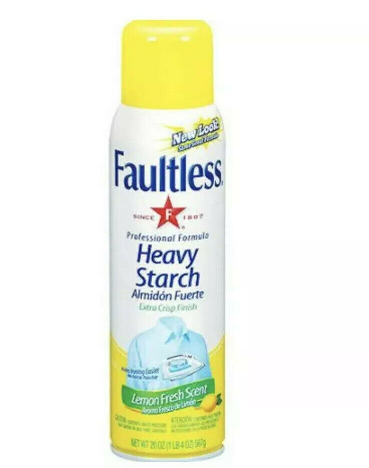 Faultless Heavy Starch Lemon Fresh Scent 567 GM