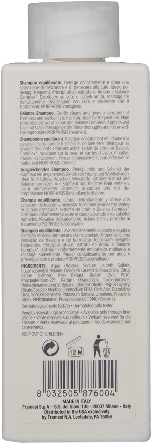 Framesi Morphosis Balance Shampoo 250 ML