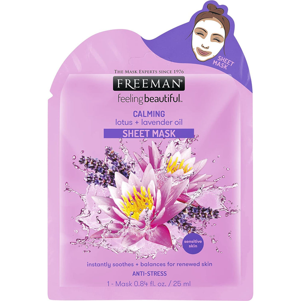 Freeman Calming Lotus + Lavender Oil Sheet Mask 25 ML