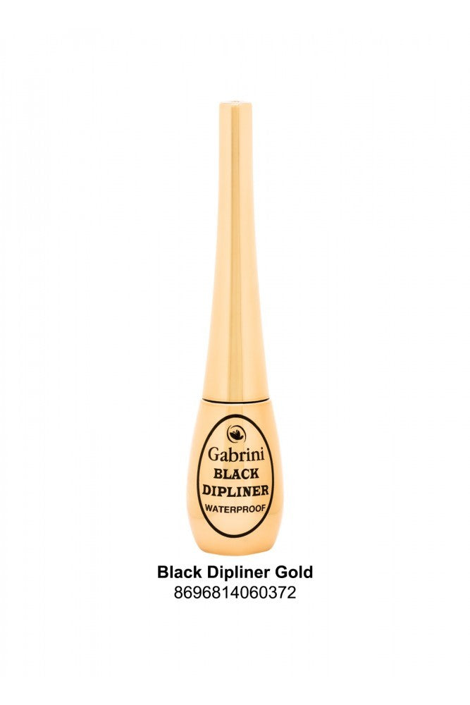 Gabrini Gold Black Dip Liner