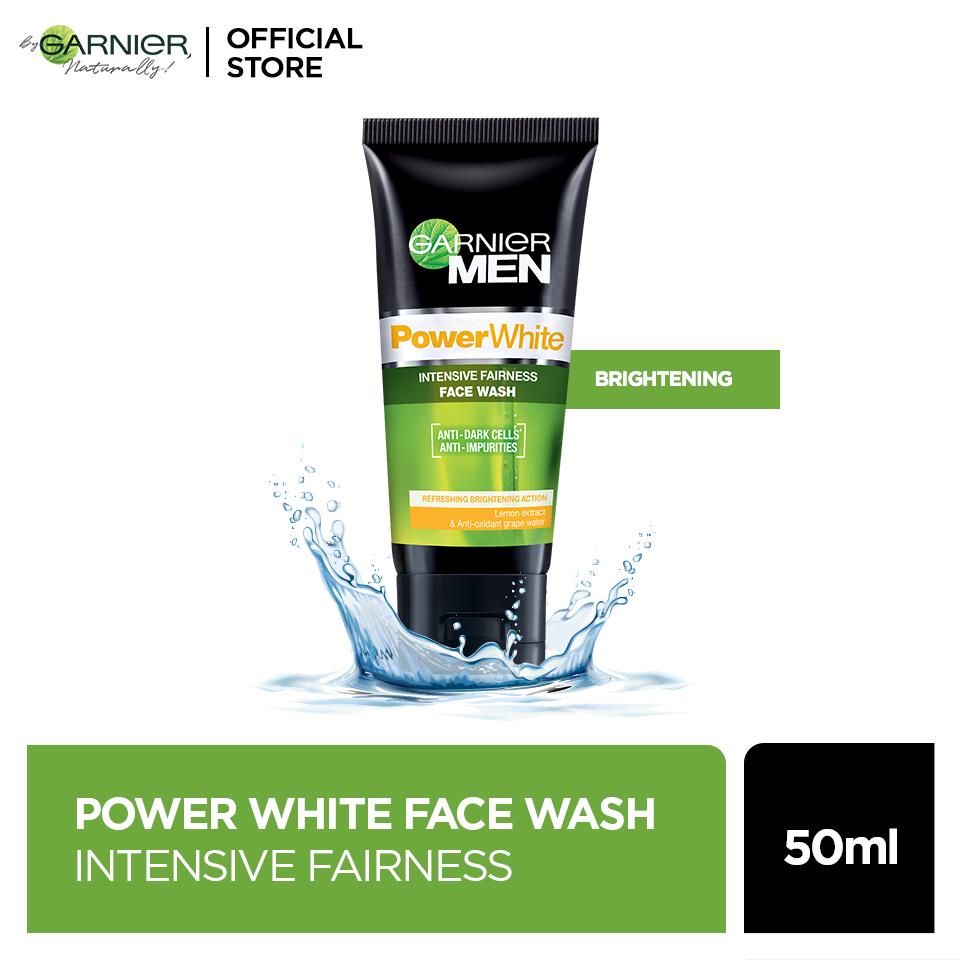 Garnier Men Power White Intensive Fairness Face Wash