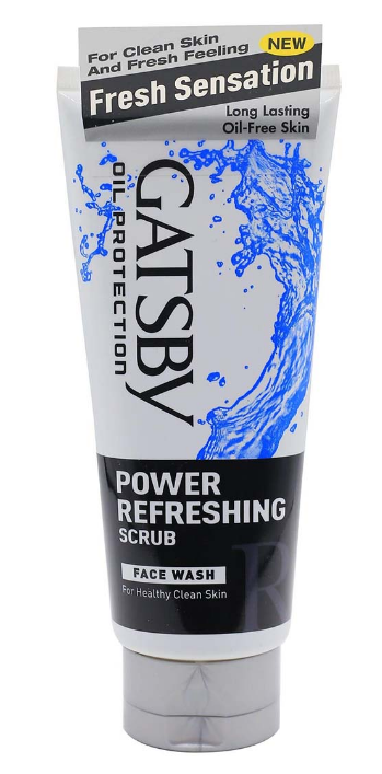 Gatsby Power Refreshing Scrub Face Wash 120 GM