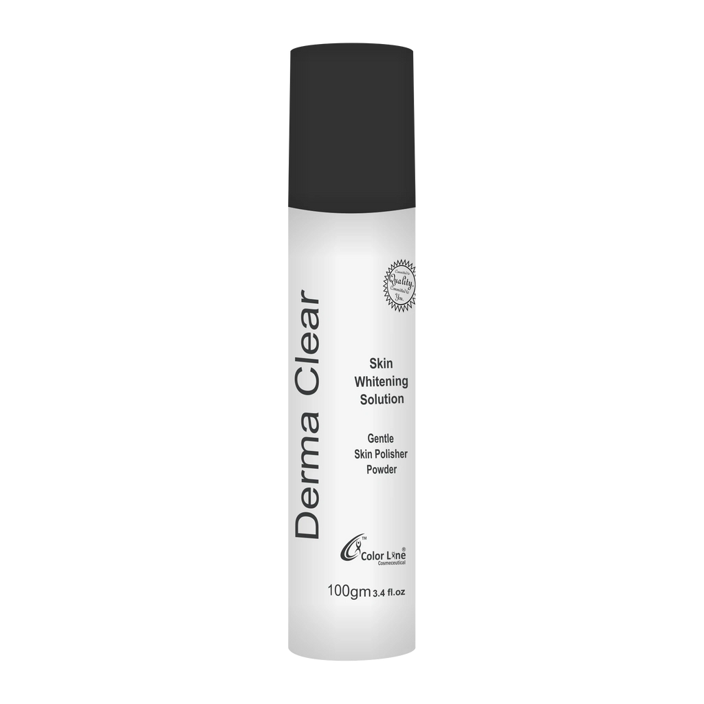 Derma Clear Skin Whitening Solution Gentle Skin Polisher Powder 100 GM