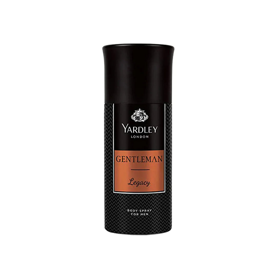 Yardley Gentleman Legacy Body Spray For Men 150 ML