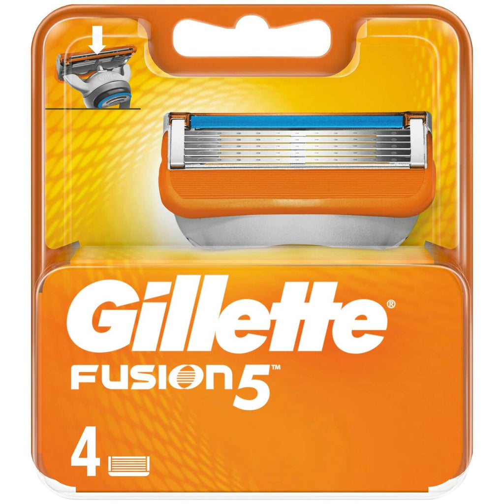 Gillette Fusion 5 Cart Pack 4 Pcs
