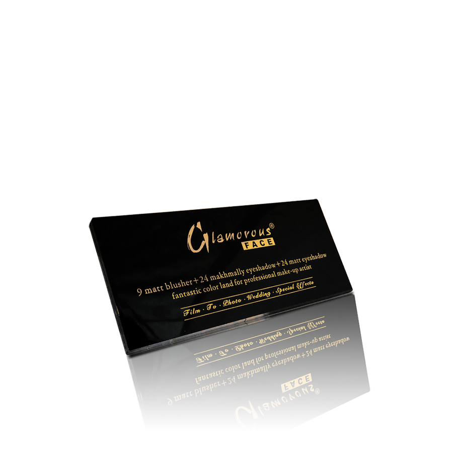 Glamorous Face 24+24+9 Matte, Velvet Eyeshade & Blush on Kit