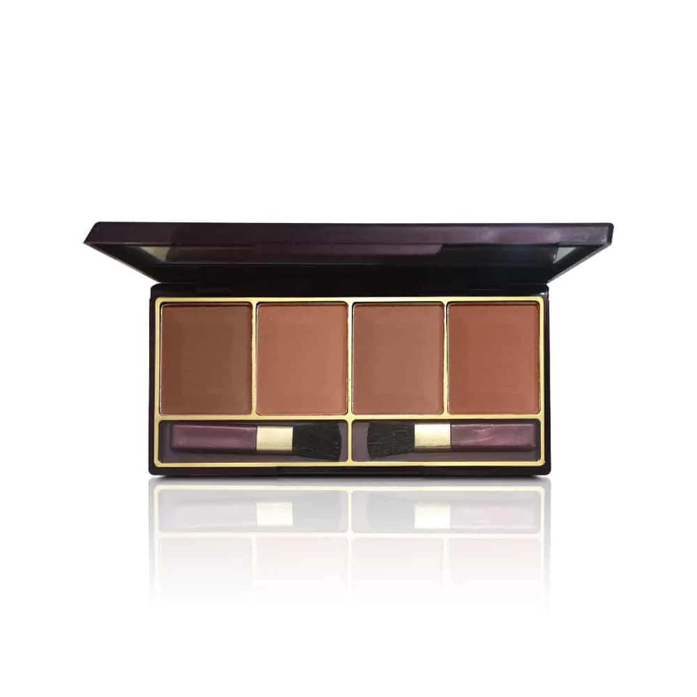 Glamorous Face 4 Color Contour & Bronzer Pallete