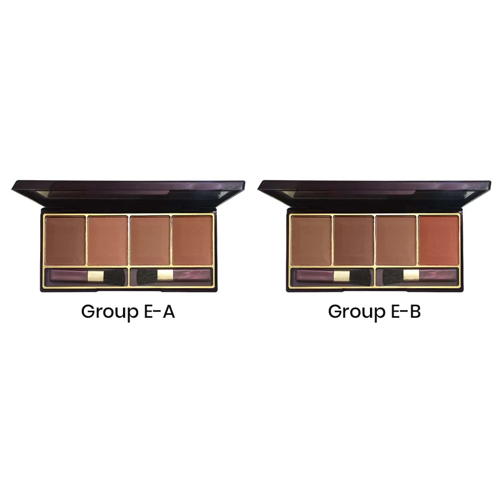 Glamorous Face 4 Color Contour & Bronzer Pallete