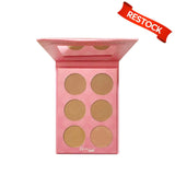 Glamorous Face 6 Color Powder Contour Kit