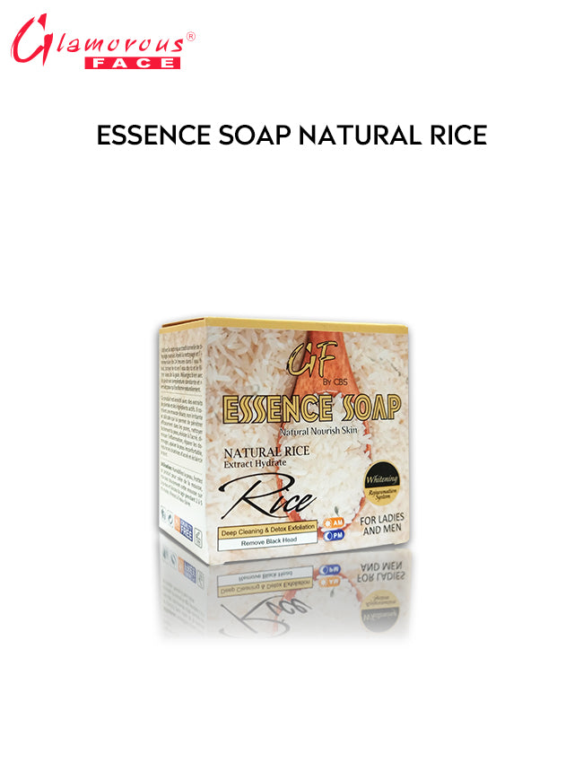 Glamorous Face Essence Soap Natural Rice Extract 100 GM