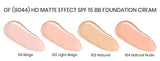 Glamorous Face Matte Effect BB Cream SPF 15