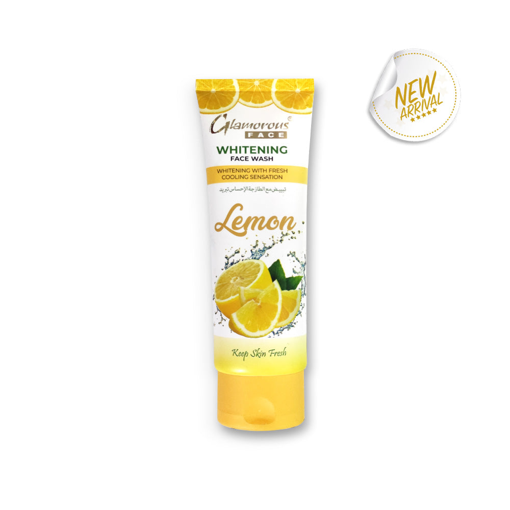 Glamorous Face Whitening Lemon Face Wash 100 GM