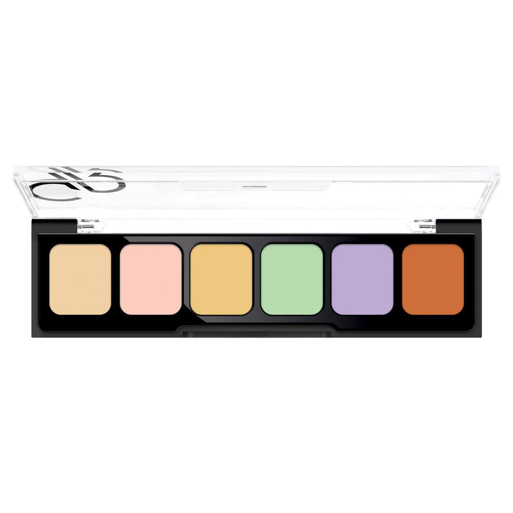 Golden Rose Correct & Conceal Camouflage Cream Palette - 01