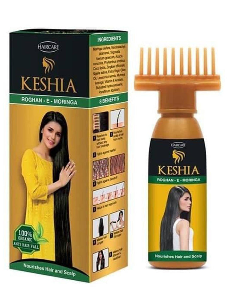 HairCare Keshia Roghan-E-Moringa Organic Hair Oil 120 ML