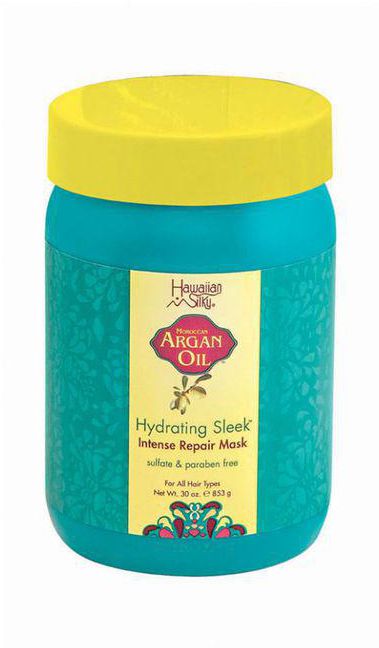 Hawaiian Silky Argan Oil Hydrating Sleek Intense Repair Mask