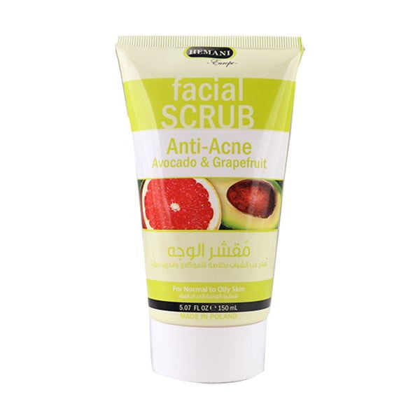 Hemani Anti-Acne Avocado & Grapefruit Facial Scrub 150 ML