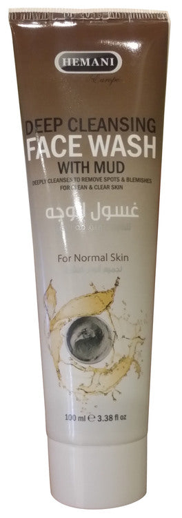 Hemani Deep Cleansing Face Wash with Mud 100 ML