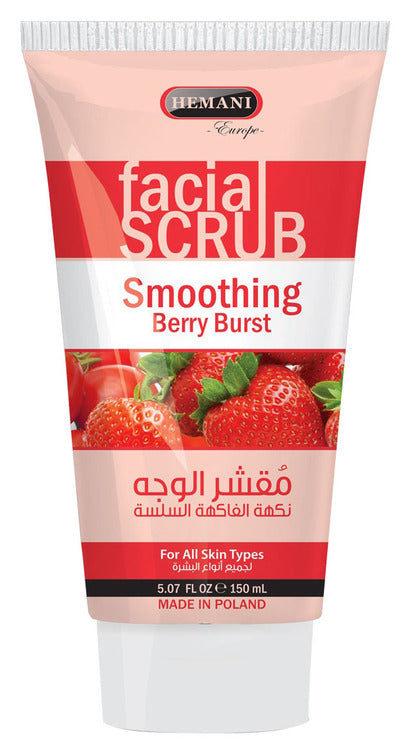 Hemani Smoothing Facial Scrub (Berry Burst) 150 ML