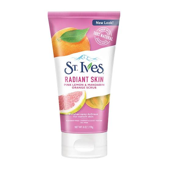 St. Ives Radiant Skin Pink Lemon & Mandarin Orange Scrub 170 GM