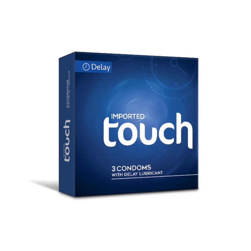 Touch 3 Condoms With Delay Lubricant